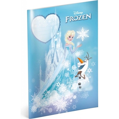 FROZEN Ledové království školní sešit A4 40l linkovaný