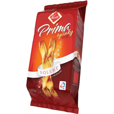 Vest Príma Tyčinky solené 125 g