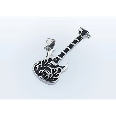 MPM Přívěsek z chirurgické oceli kytara Pendant 8192 Silver SPD.8192