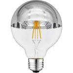 OPTONICA Led КРУШКА g95 4w 400lm 2700k e27 175-265v СРЕБРИСТ ЕФЕКТ (1887)