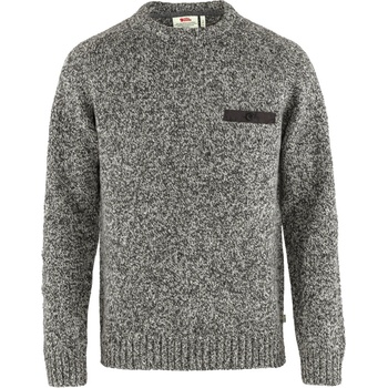 FjällRäven pánský svetr Lada Round-neck Sweater grey