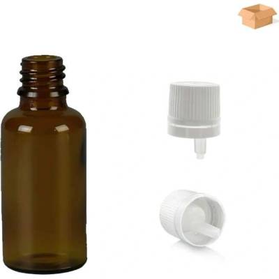 Luna Skleněná lékovka s kapajícím uzávěrem 30 ml 168 ks