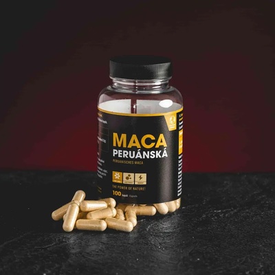 Kratom World kapsle Maca Peruánská 100 kAPSLÍ