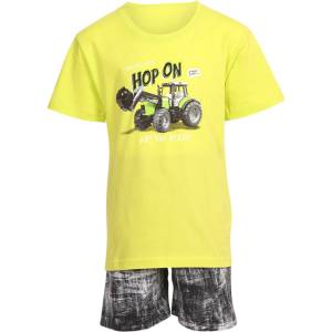 Cornette Момчешка пижама Cornette tractor (789/101) Cornette | Zhalt Mnogotsveten | Момчешки | 98