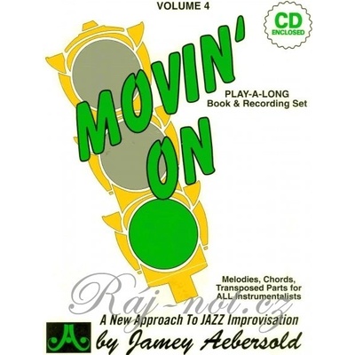 AEBERSOLD PLAY ALONG 4 MOVIN ON + CD