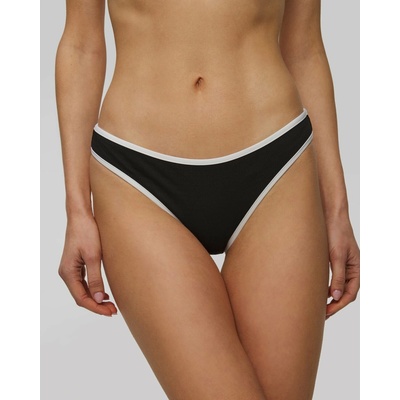 Seafolly Čierny spodný Diel dámskych plaviek Hipster Pant