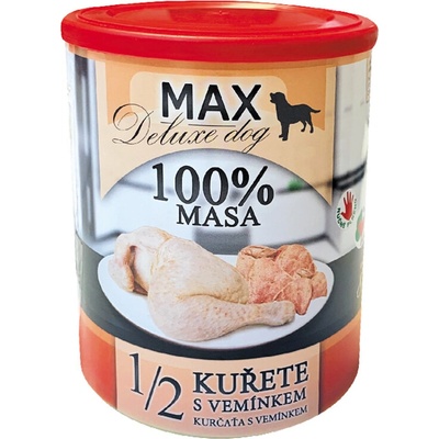 Sokol Falco Max Deluxe Dog Adult 1/2 kurčaťa s vemenom 800 g
