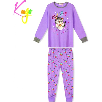 Kugo pyžamo MP1753 fialková