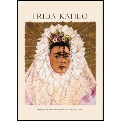 Jen tak z lásky Frida Kahlo - Diego v mé mysli Rozměr plakátu: 40 x 50 cm