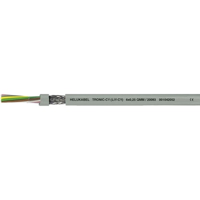 Helu 20060-500 dátový kábel LiYCY 7 x 0.34 mm² sivá 500 m