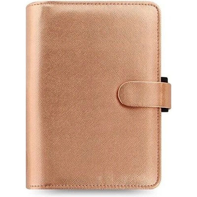Filofax Saffiano A6 týdenní 2026 rose gold