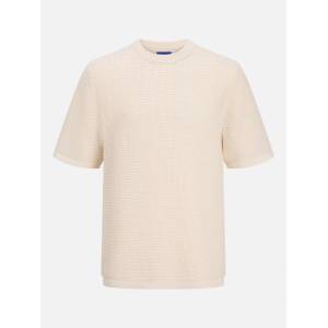 JACK & JONES Блуза Jack and Jones Men's Knitted Crew Sweatshirt - Sea Salt