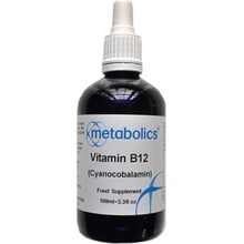 Metabolics Tekutý Vitamín B12 Cyanocobalamin 100 ml