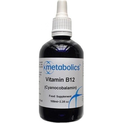 Metabolics Tekutý Vitamín B12 Cyanocobalamin 100 ml