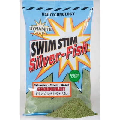 Dynamite Baits Groundbait Swim Stim Silver Fish Betain Green 900 g
