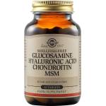 Solgar Glucosamine, Hyaluronic Acid, Chondroitin & MSM, 60 таблетки, Solgar