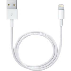 Apple Lightning към USB-A 0, 5 м бял кабел за данни (0885909707973)