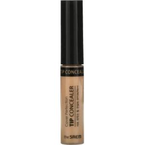 the SAEM Cover Perfection Tip Concealer SPF28/PA++ - Contour Beige - Коректор за очни контури 6, 5мл