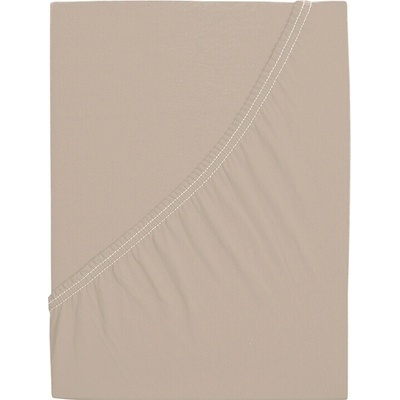 4Home jersey prostěradlo Ideál kávové 200x200