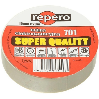 Repero 701 IzoIačná páska 19 mm x 20 m biela