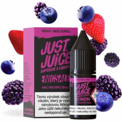 Just Juice Salt Mixed Berries 10 ml 20 mg