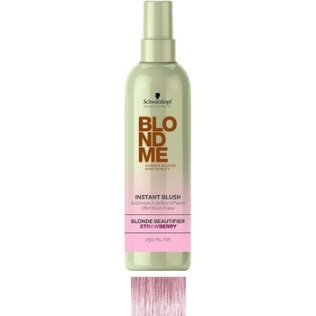 Schwarzkopf BlondME Instant Blush barva ve spreji Jahoda 250 ml