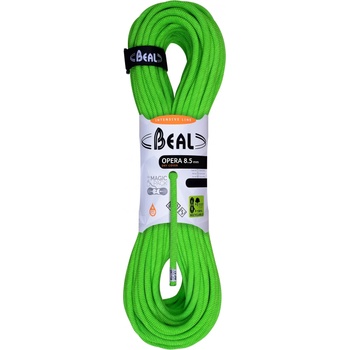 Beal Единично въже Beal Opera 8, 5 mm Single rope - Green - размер 80 m (308-0181-0217)