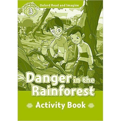 Danger In The Rainforest Activity Book -