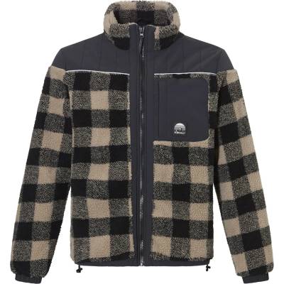 Rehall Мъжко поларено яке Rehall Ritchall Fleece jacket - Stone Check (005-6378-0112)