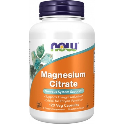 Now Foods Magnesium Citrate 120 veg kapsúl