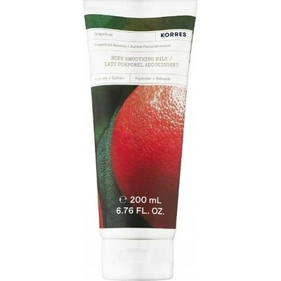 Korres vyhlazující tělové mléko Grapefruit (Body Smoothing Milk) 200 ml