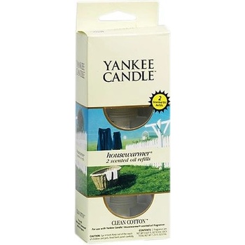 Yankee Candle Clean Cotton náhradní náplně 2 ks