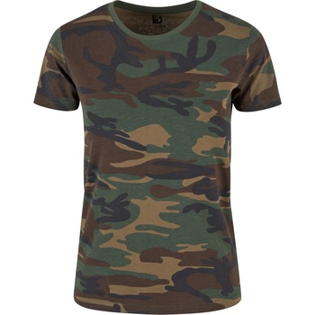 Brandit Тениска Ladies T-Shirt woodland XXLUB-BD44004-00992 - Камуфлаж, размер 3XL