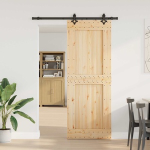 vidaXL Преплъзваща се врата NARVIK 85 x 210 см (152, 5 см) (3445325)