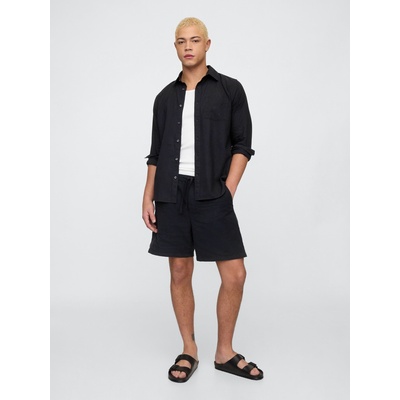 GAP Ленени къси панталони GAP GAP | Cheren | МЪЖЕ | M