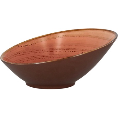 Rak Twirl mísa zkosená coral 29 cm