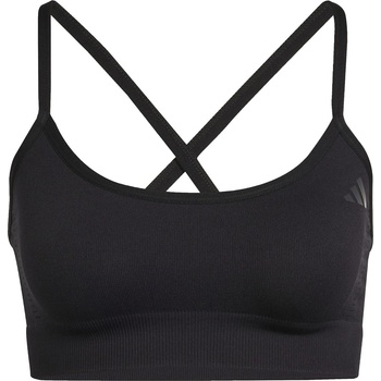 adidas Women's Sleeveless Low Impact Sports Bra - Black