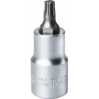 Hlavica zástrčná TORX, TX40, 1/2”, FORTUM