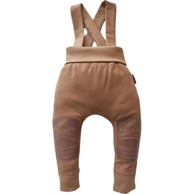 POLEZU Protiskluzové kalhoty s kšandami 2v1 BÉŽOVÁ