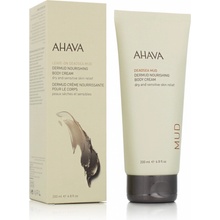 Ahava Dead Sea Mud výživný telový krém pre suchú a citlivú pokožku 200 ml