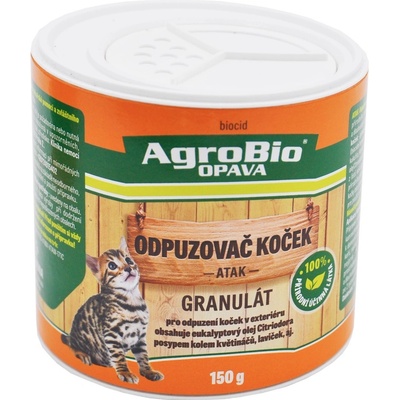 Agrobio Odpuzovač koček granulát Atak 150 g