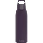 SIGG - Insulated drinking bottle - Thermos bottle Shield Therm One Nocturne carbonated drinks - Leak-proof - Dishwasher safe - BPA-free - 90% recycled stainless steel - Dark purple - 1L - 6021.90 (6021.90)