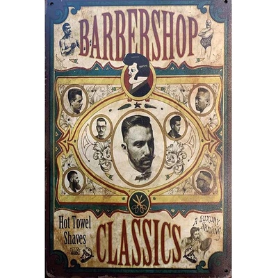 Ceduľa Barbershop - Classics