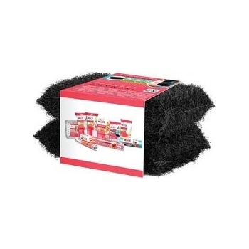 QUICKPACK viGO! Hubky na riad čierne 11 x 7,5 x 3 cm 2 ks 7736103