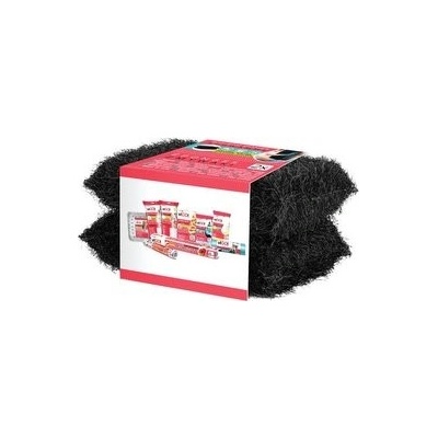 QUICKPACK viGO! Hubky na riad čierne 11 x 7,5 x 3 cm 2 ks 7736103