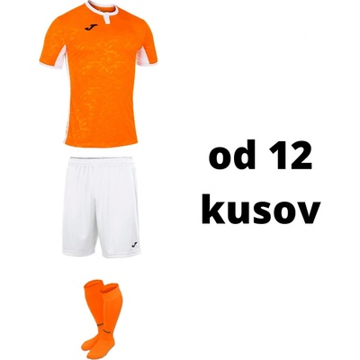 Joma Toletum II pre mužstvo od 12 kusov oranžová biela počet ks v sadě 12 hráčskych setov
