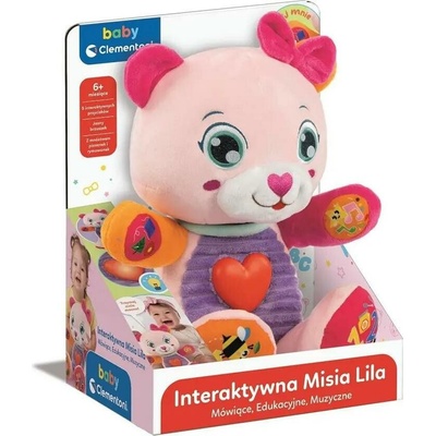 Clementoni Interaktivní plyšový medvídek Lila