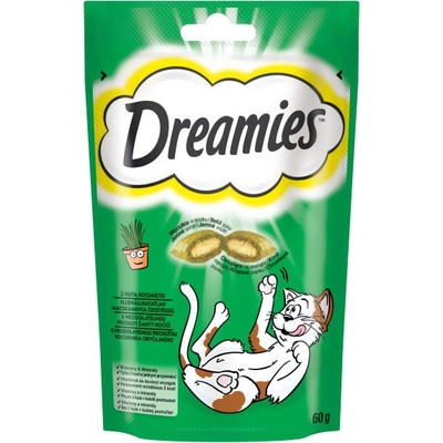 Dreamies pochúťky s príchuťou kocúrnika obyčajného 60 g