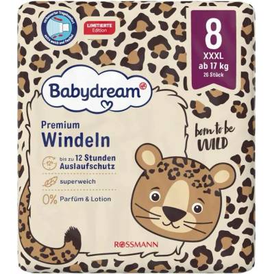 Babydream Premium 17+ kg 8 XXXL 26 ks