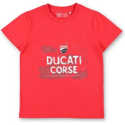 Ducati Corse triko detské červená